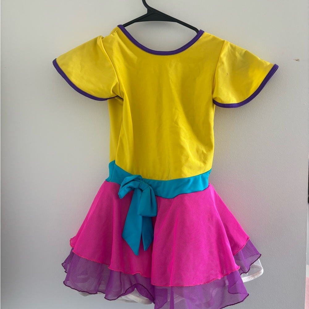 Del Arbor Colorful Kids Ice Skating Dress